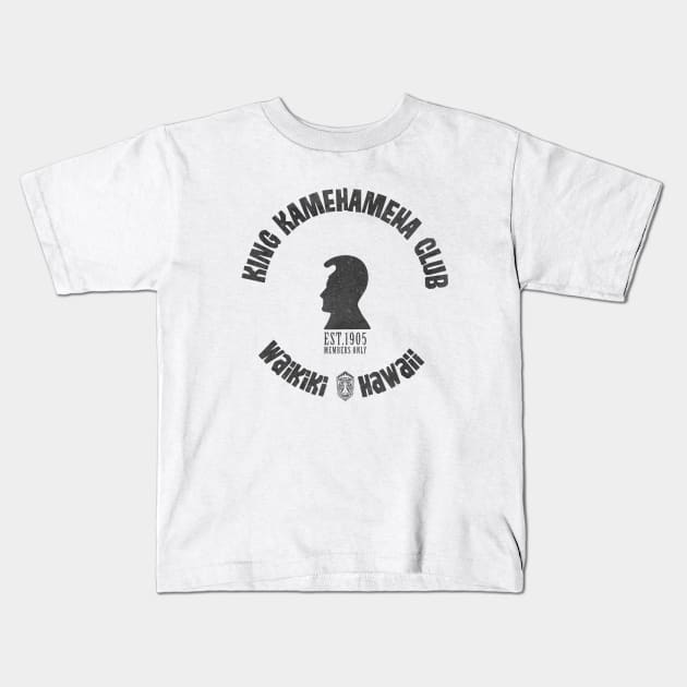 King Kamehameha Club Kids T-Shirt by Marcomix